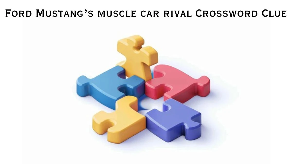 Ford Mustang’s muscle car rival Crossword Clue