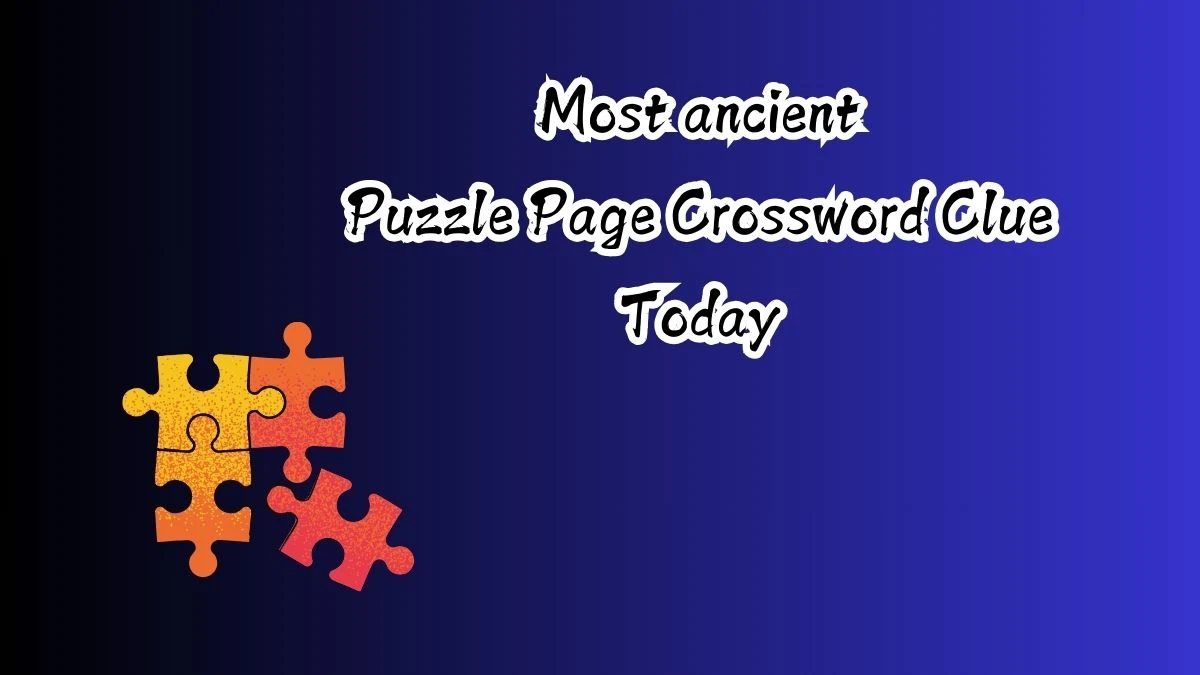 Most ancient Puzzle Page