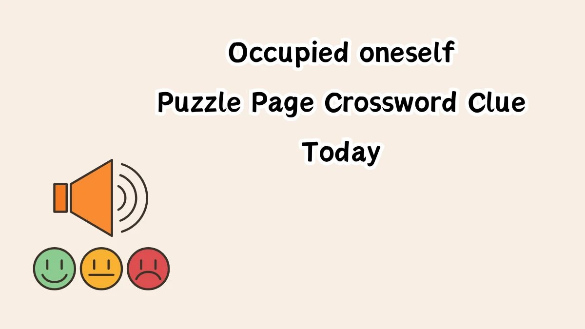 Occupied oneself Puzzle Page