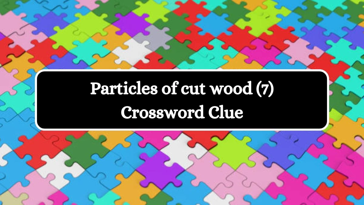 Particles of cut wood (7) Crossword Clue 7 Letters