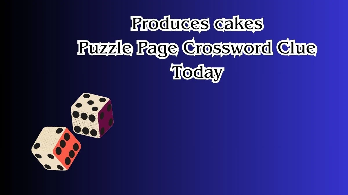 Produces cakes Puzzle Page