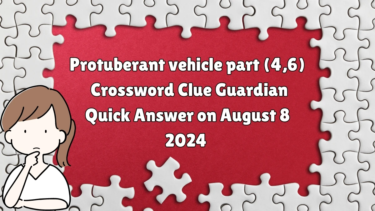 ​Protuberant vehicle part (4,6)​ Crossword Clue