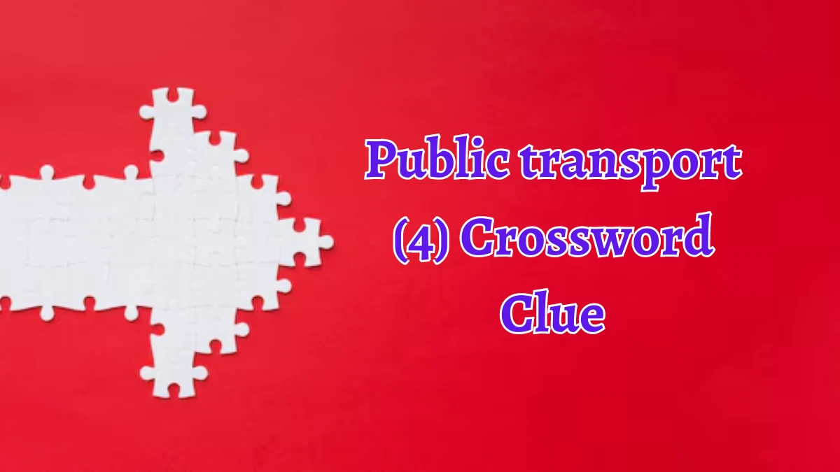 Public transport (4) Crossword Clue