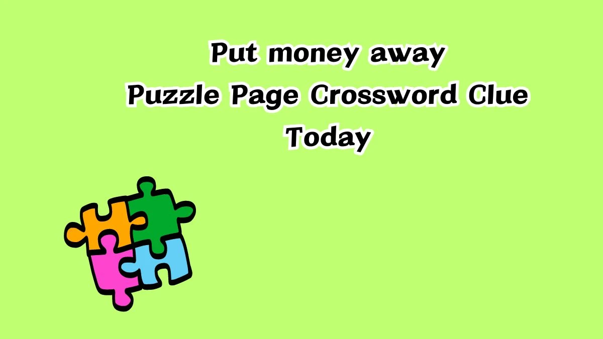 Put money away Puzzle Page