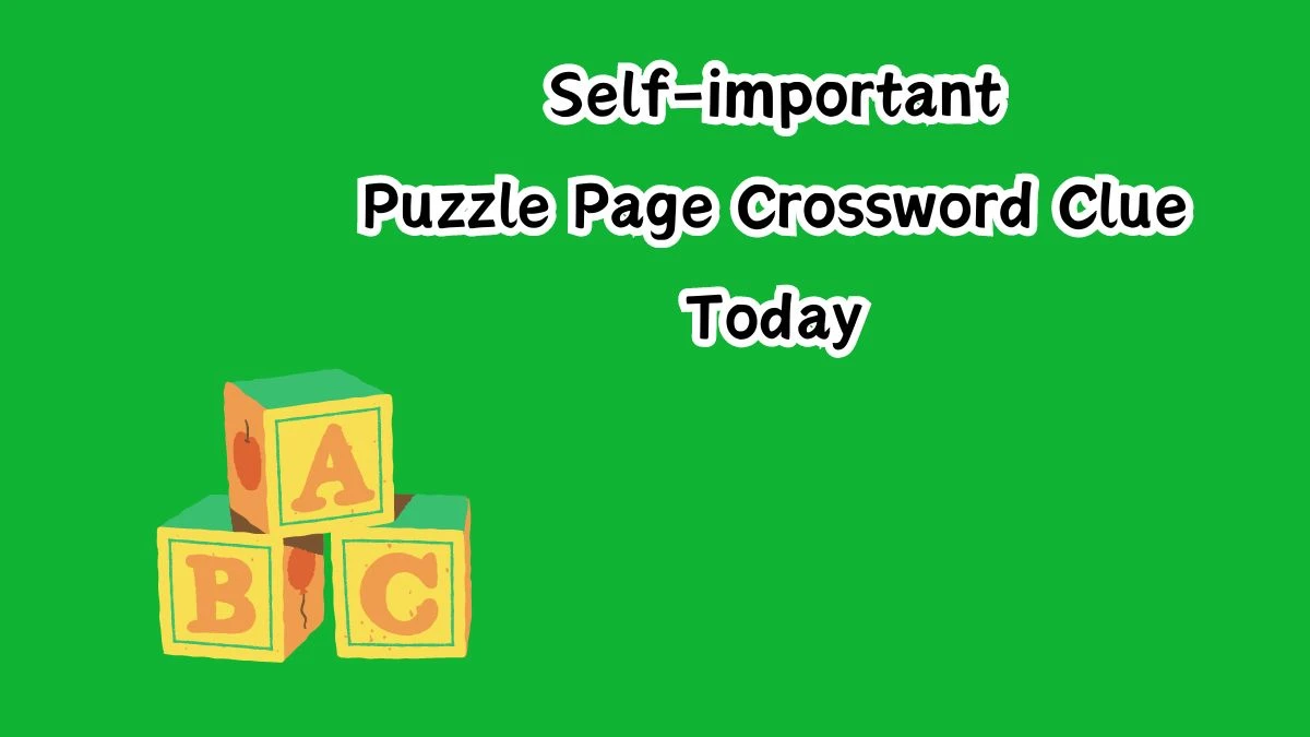 Self-important Puzzle Page