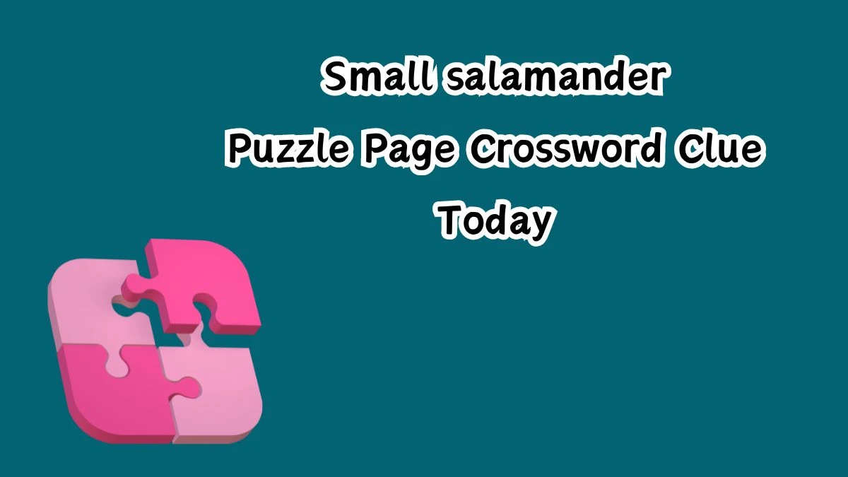 Small salamander Puzzle Page