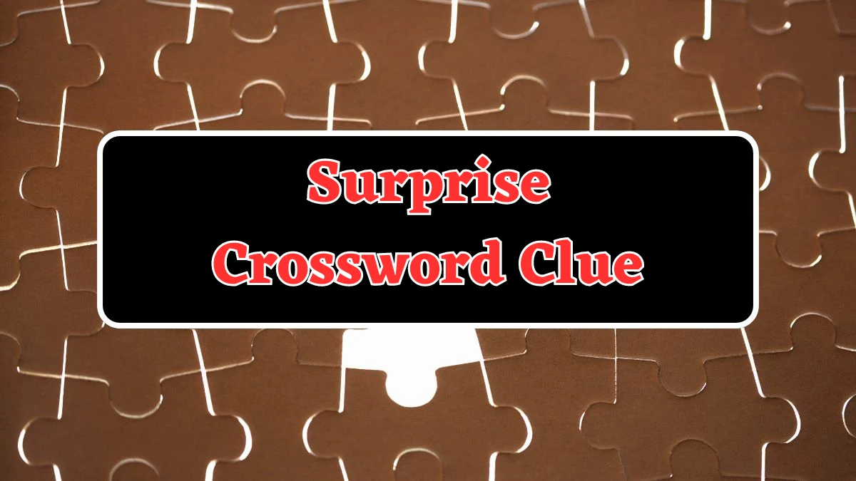 Surprise Crossword Clue 7 Letters