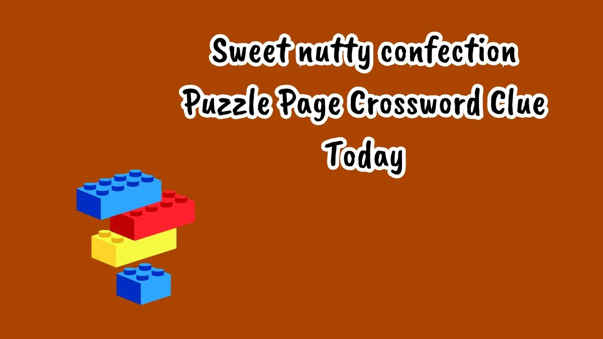 Sweet nutty confection Puzzle Page