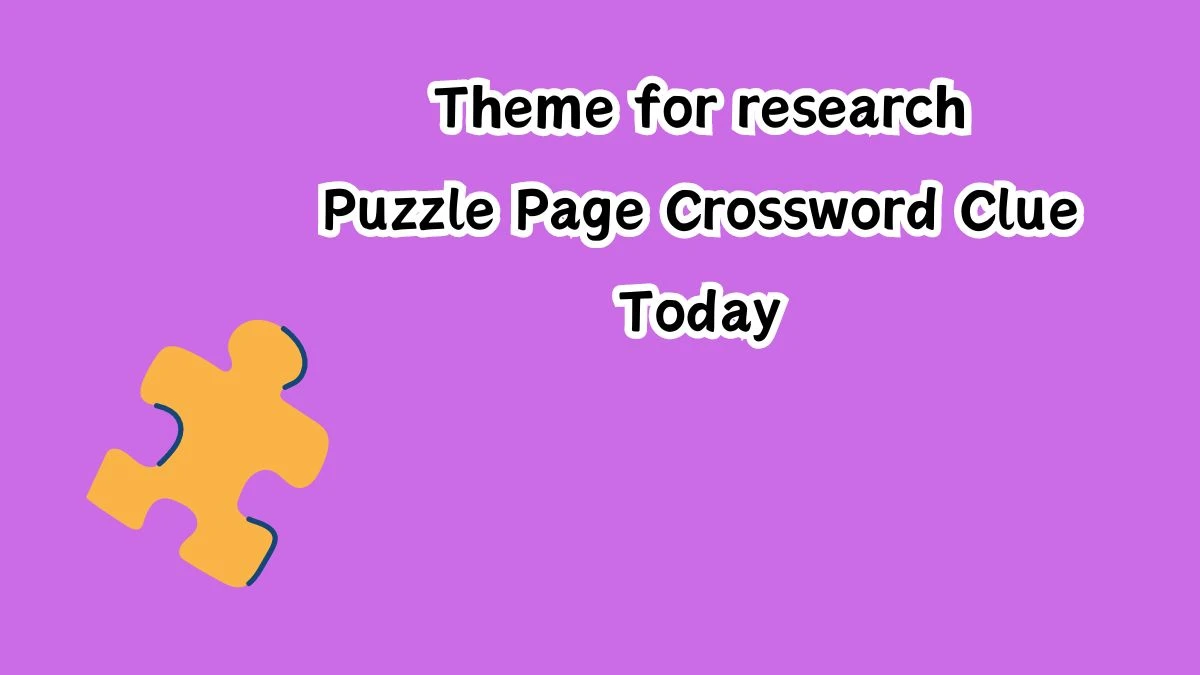 Theme for research Puzzle Page