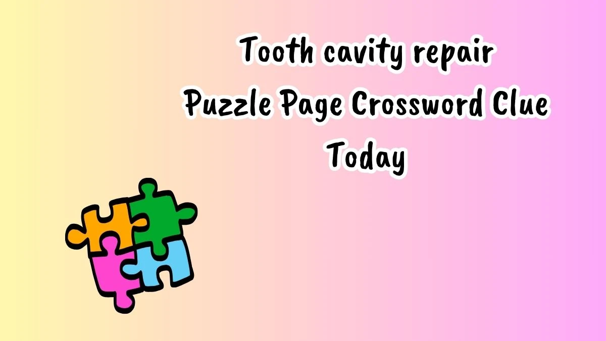 Tooth cavity repair Puzzle Page