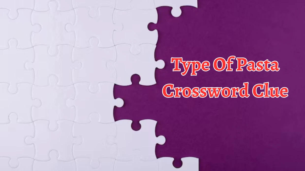 Type Of Pasta Crossword Clue