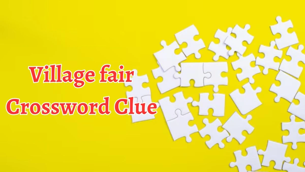 Village fair Crossword Clue 4 Letters