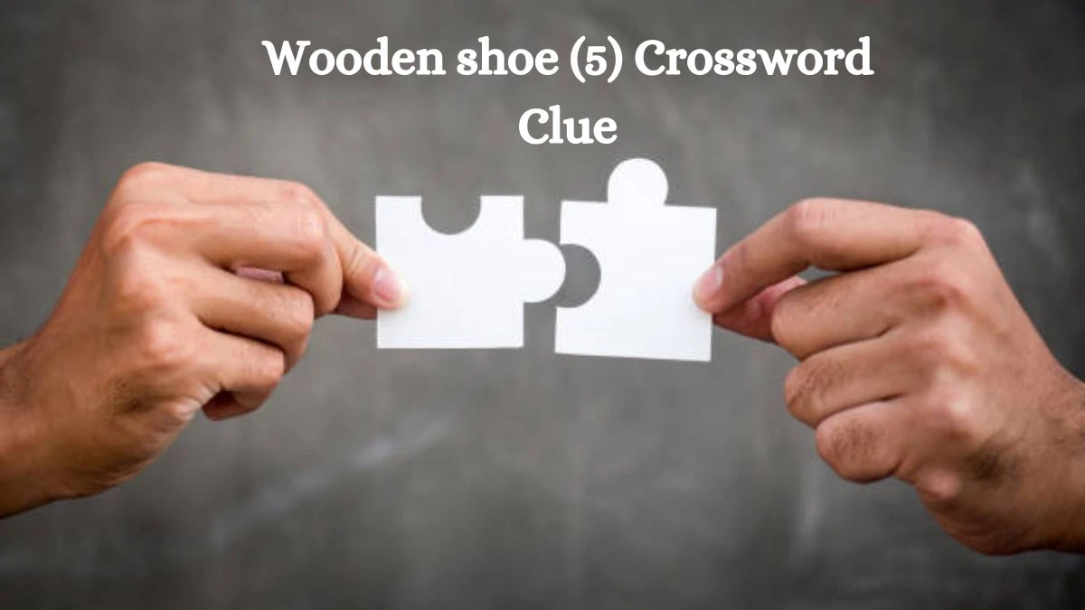 Wooden shoe (5) Crossword Clue 5 Letters