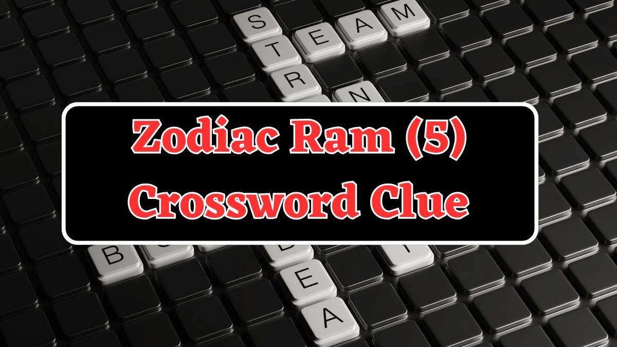 Zodiac Ram (5) Crossword Clue 5