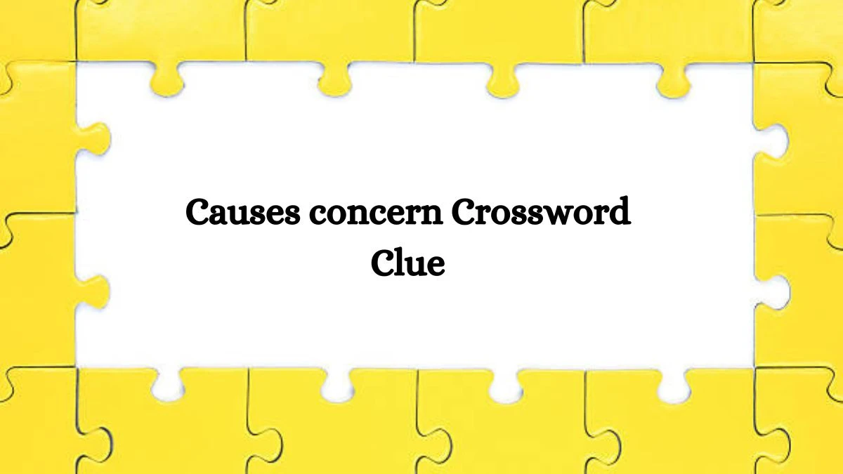 Causes concern Puzzle Page