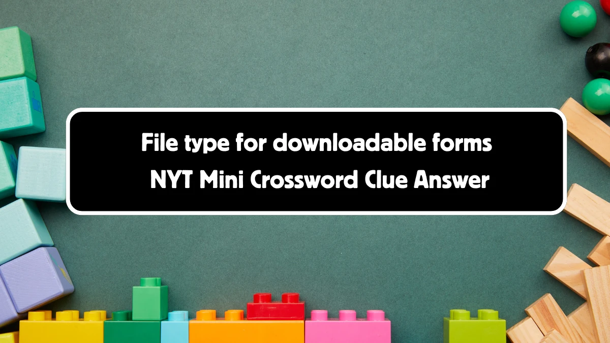 File type for downloadable forms NYT