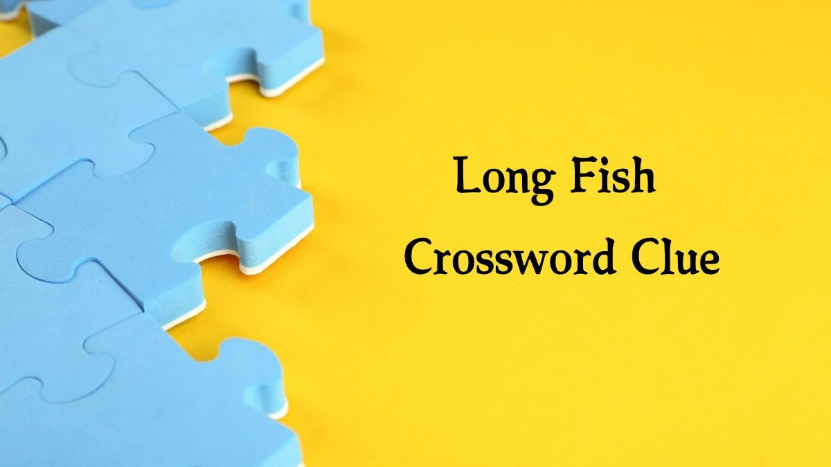 Long Fish Crossword Clue 3 Letters