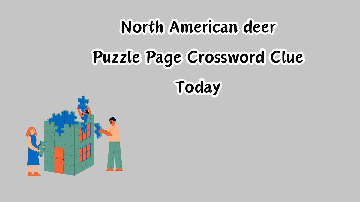 North American deer Puzzle Page