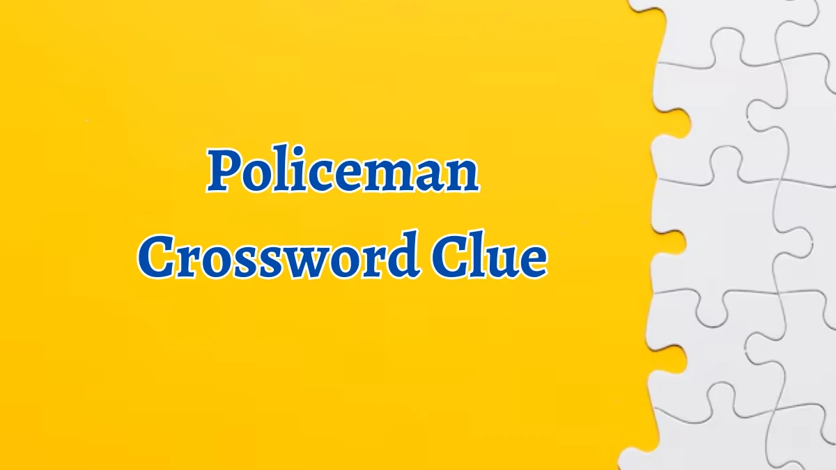 Policeman Crossword Clue 3 Letters