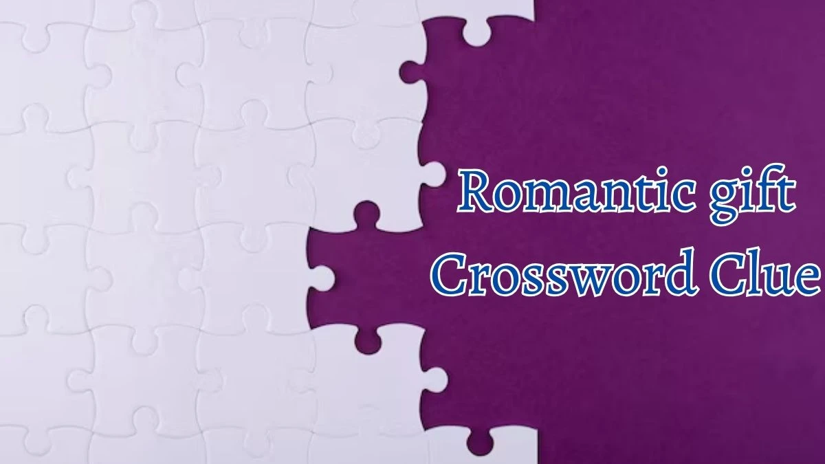 Romantic gift Crossword Clue