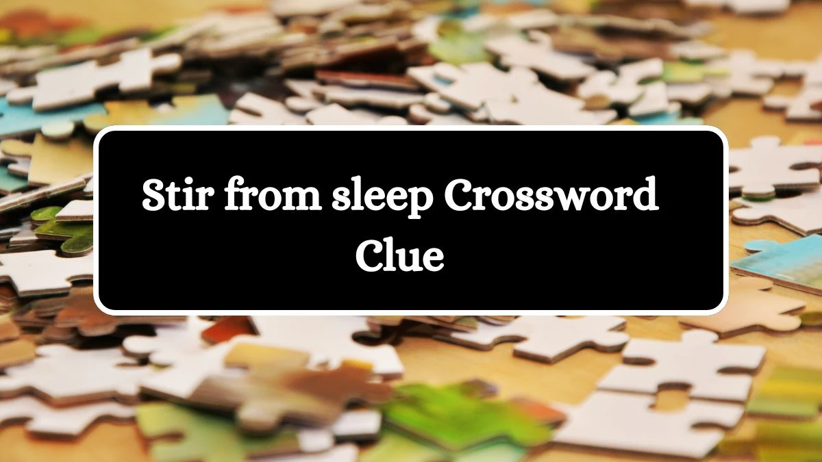 Stir from sleep Puzzle Page