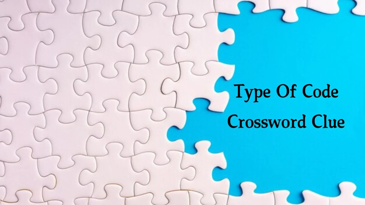 Type Of Code Crossword Clue 5 Letters