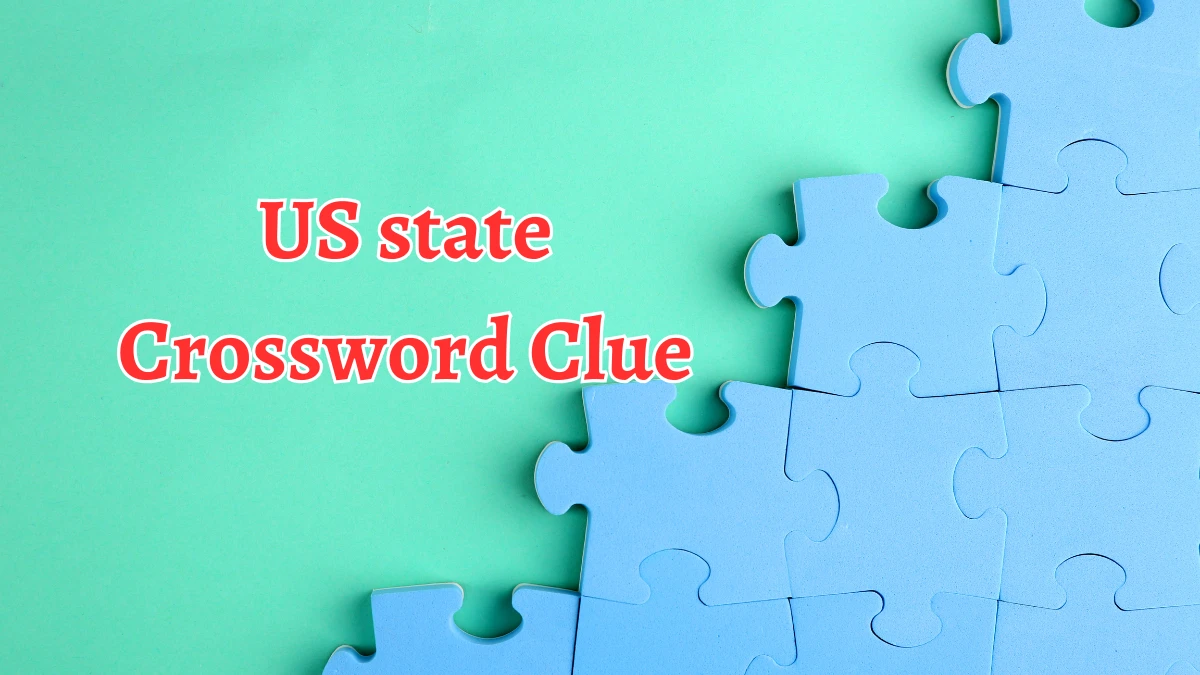 US state Crossword Clue 4 Letters