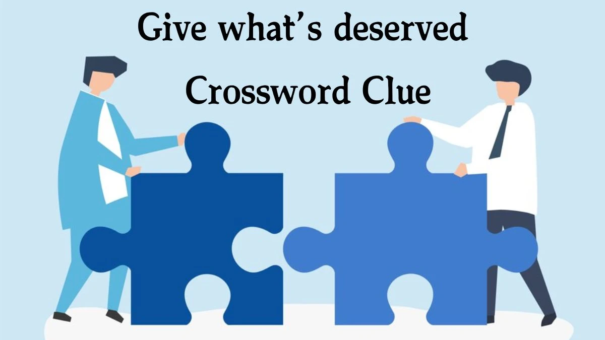 Give what’s deserved Puzzle Page