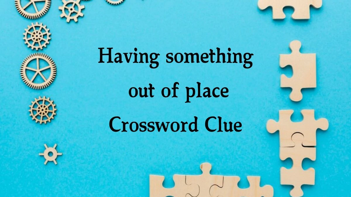 Having something out of place Puzzle Page