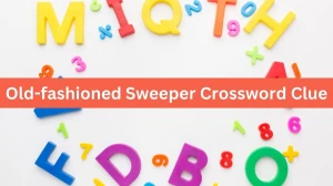 Old-fashioned Sweeper Crossword Clue