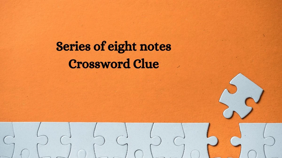 Series of eight notes Puzzle Page