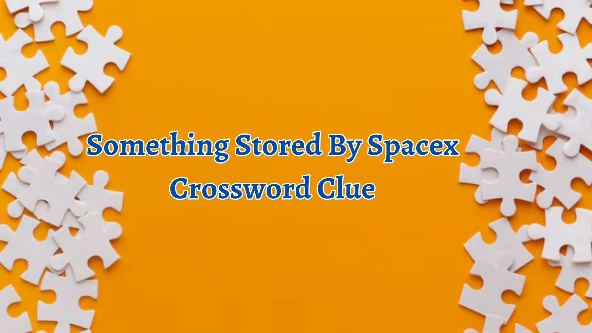 Something Stored By Spacex Crossword Clue