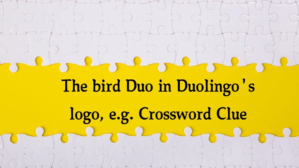 The bird Duo in Duolingo's logo, e.g. NYT