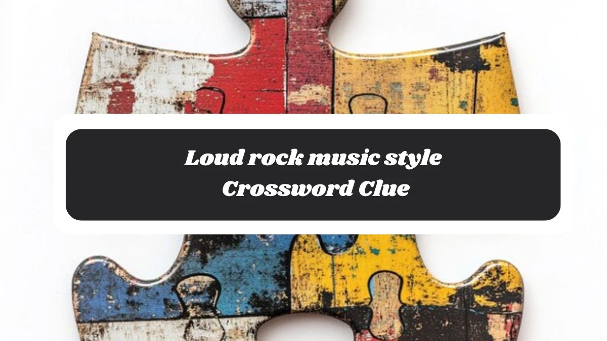 Loud rock music style Puzzle Page