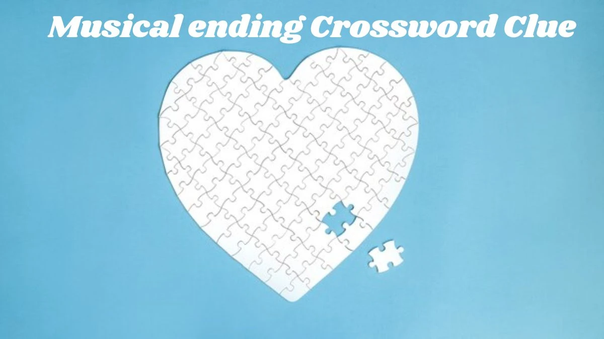 Musical ending Crossword Clue