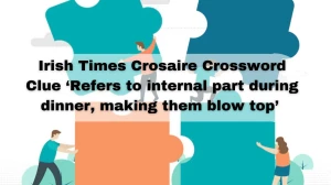 Irish Times Crosaire Crossword Clue ‘Refers to i...