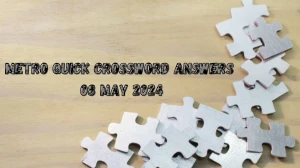 Metro Quick Crossword Answers Today May 8, 2024