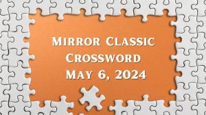 Mirror Classic Crossword Puzzle with Answers for T...