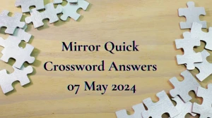 Solution for Mirror Quick Crossword Clues and Answ...