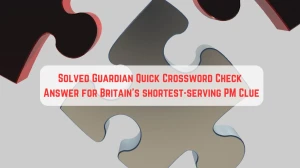Solved Guardian Quick Crossword Check Answer for B...
