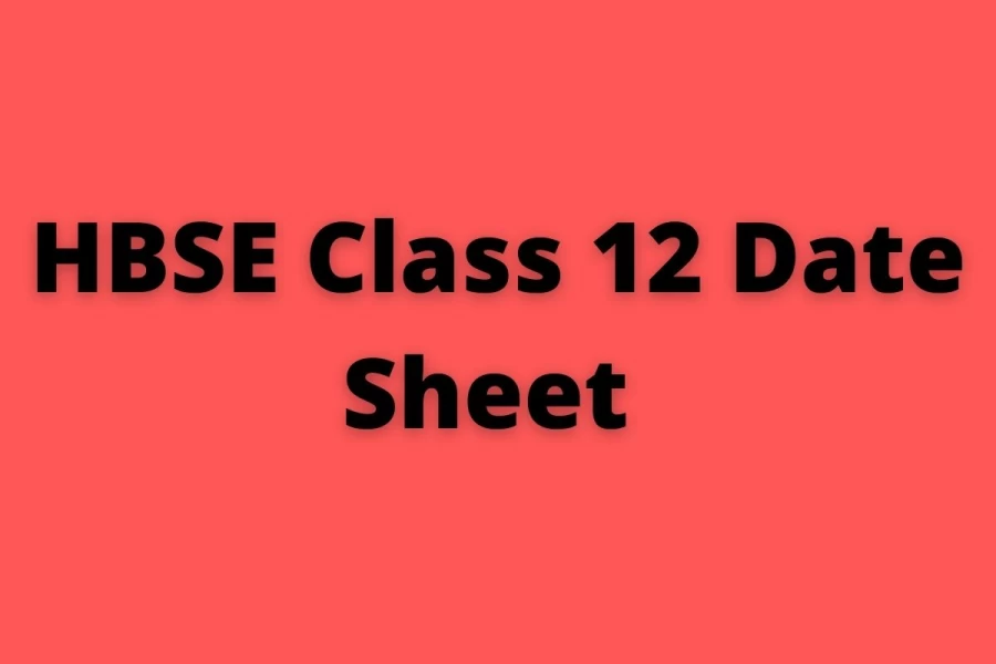 HBSE Class 12 Date Sheet 2021 - Check Details & Download Haryana Board Time Table PDF @ bseh.org.in