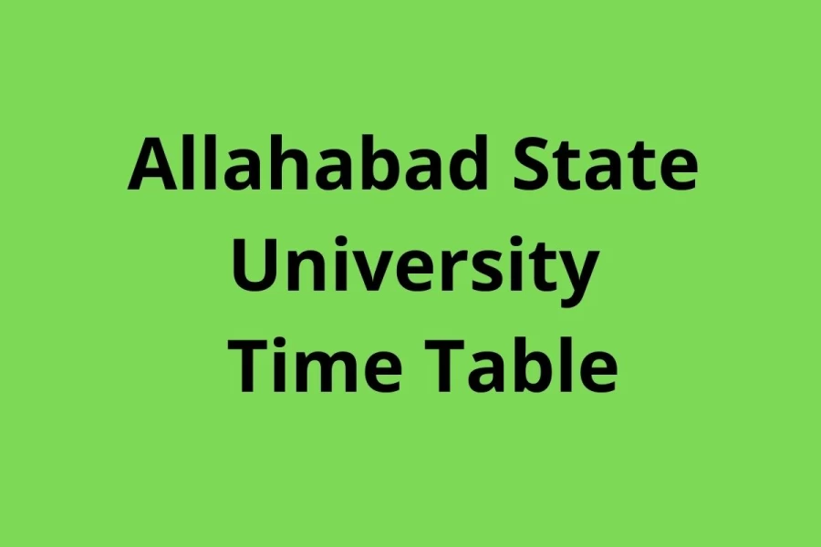 Allahabad State University Date Sheet 2021 - Download ASU Time Table, Admit Card, Exam Pattern, Syllabus @ prsuprayagraj.in