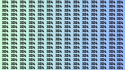 Optical Illusion Visual Test: If you have Sharp Eyes Find the Number 324 in 20 Secs