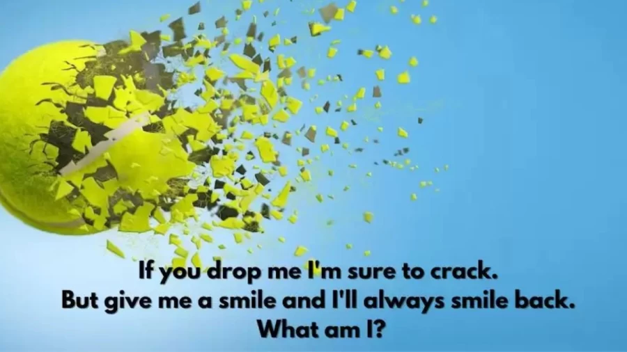 If You Drop Me I'm Sure to Crack. But Give Me a Smile and I'll Always - Riddle with Answer