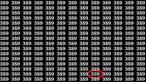 Optical Illusion Eye Test: If you have Eagle Eyes Find the Number 359 in 18 Secs